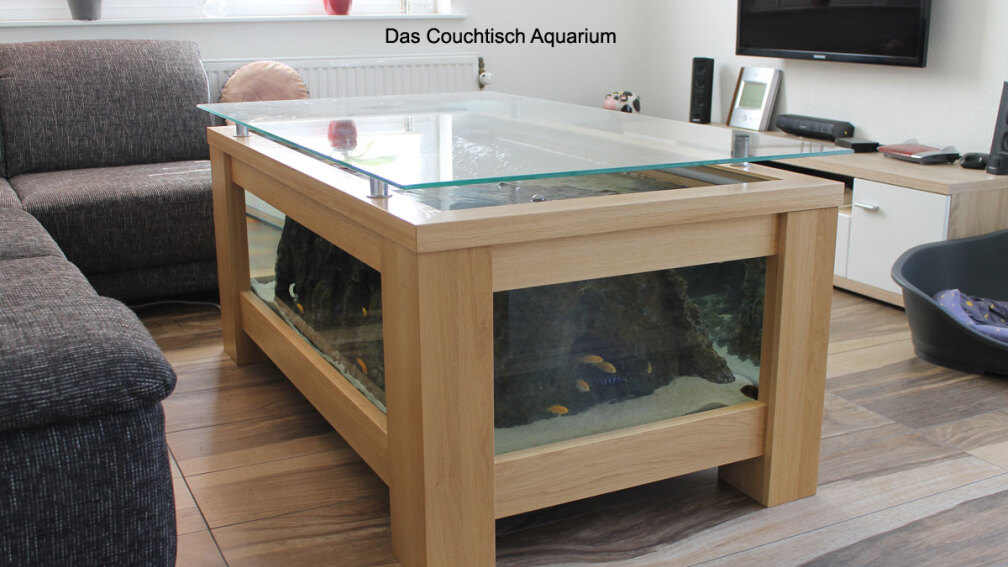 Der Aquarium Couchtisch